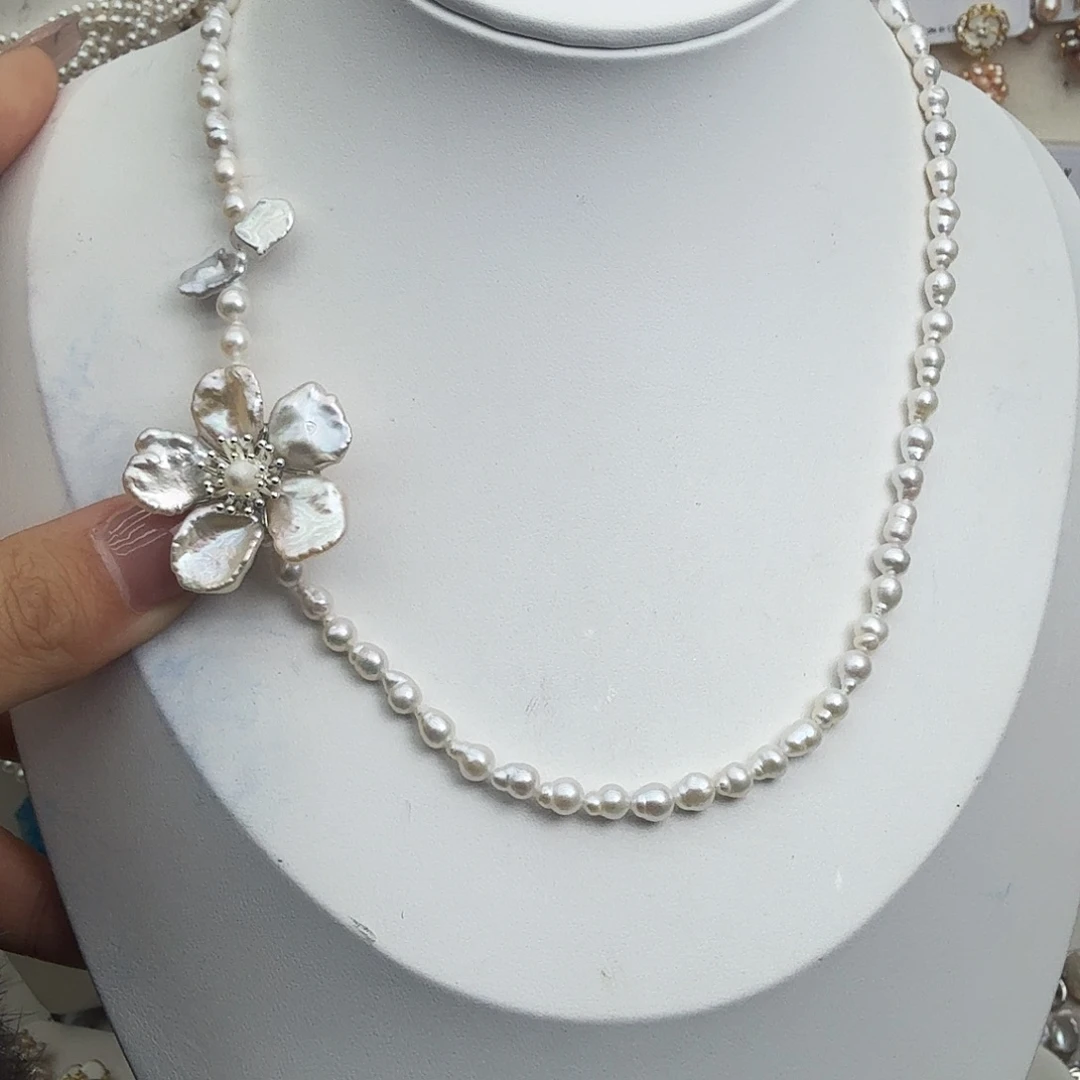 未镶嵌淡水珍珠颈饰