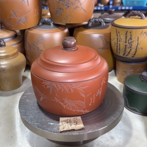 紫砂茶叶罐。。。。。。。。