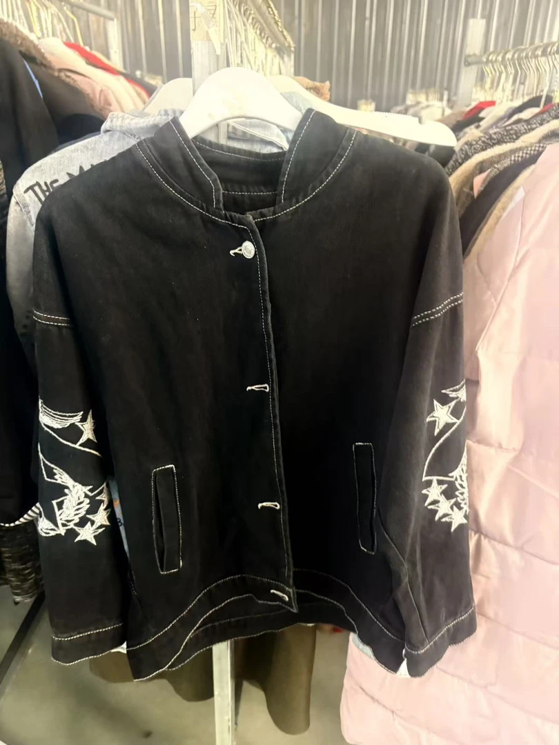 14.（1301-1400）【直播间内下单）女装外套秋冬V领保暖直下