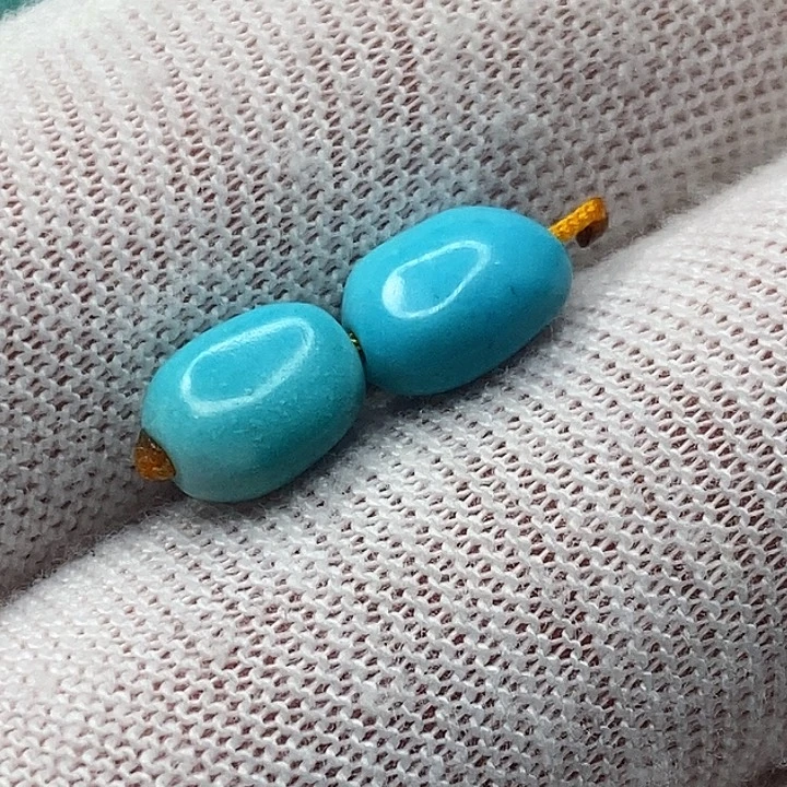 绿松石未镶嵌天然原矿 地大质检