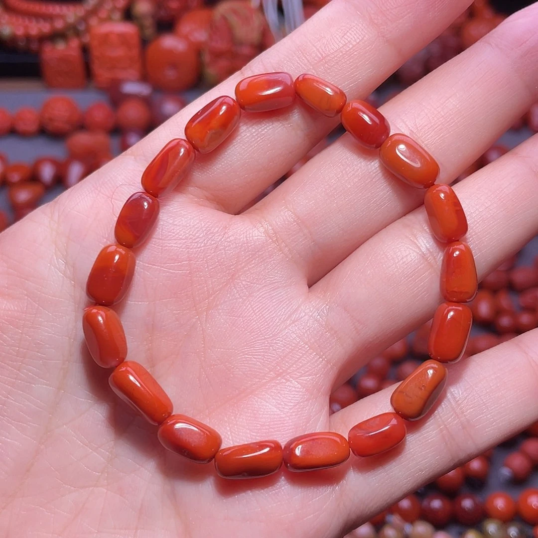 南红玛瑙未镶嵌配饰