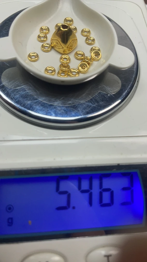 足金999配饰隔片