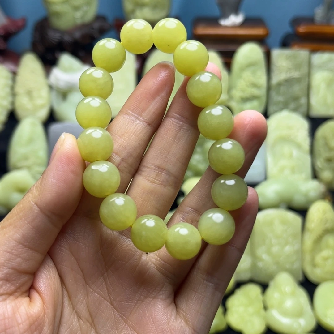 和田玉未镶嵌手串