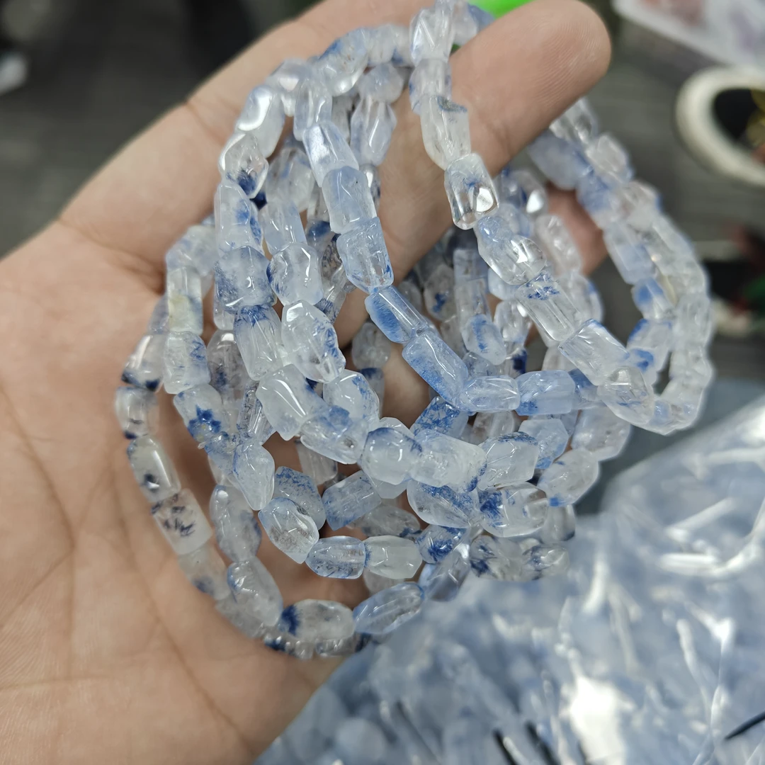 【书记甄选】原创蓝发晶单圈手链 多样性发一件 约6mm gd4441