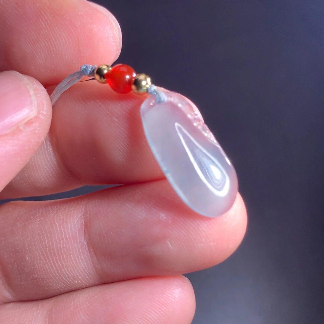 翡翠未镶嵌颈饰天然A货翡翠时尚气质女款吊坠挂坠