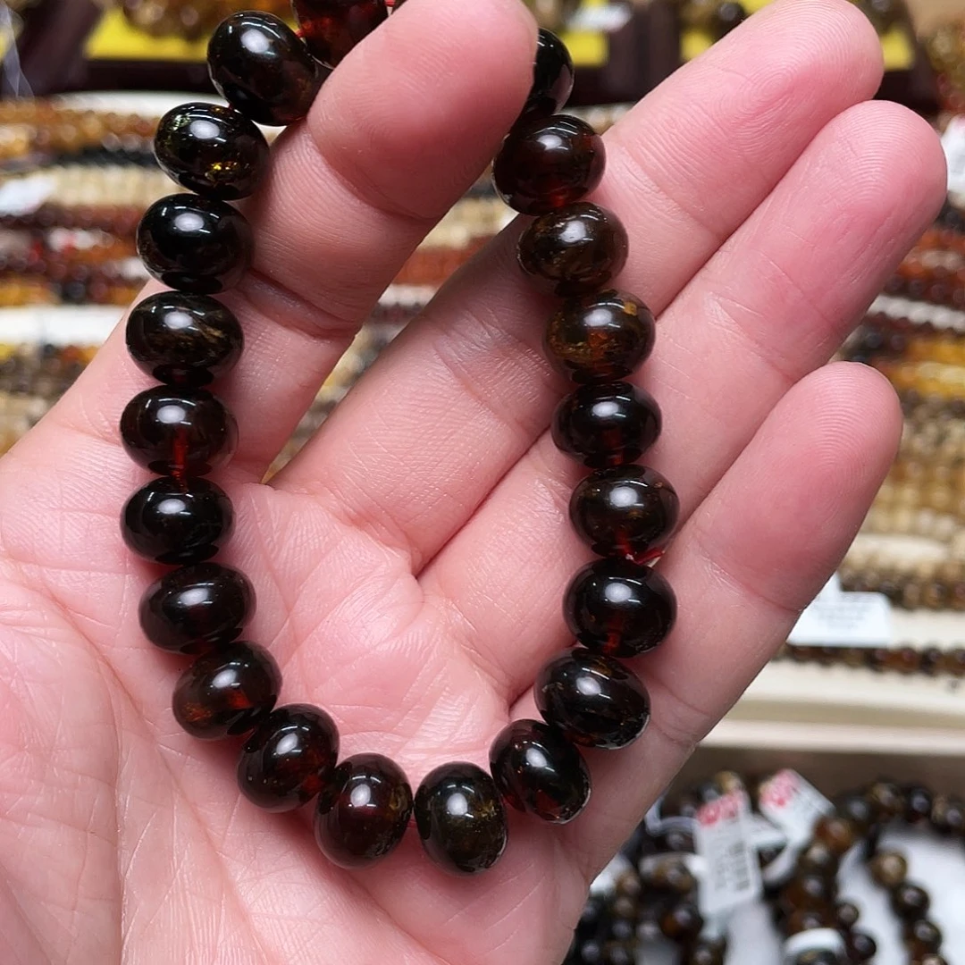 慢***呦未镶嵌琥珀裸石十一70077