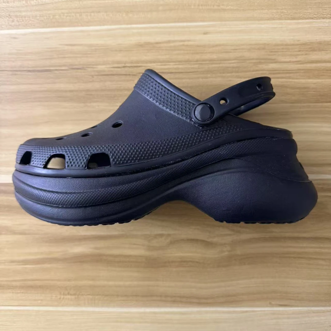 【鲸渔】洞洞鞋沙滩鞋一脚蹬增高6cm全新未开封