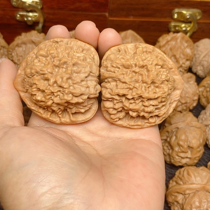 【闪购商品】吊坠文玩核桃西***柿官帽47