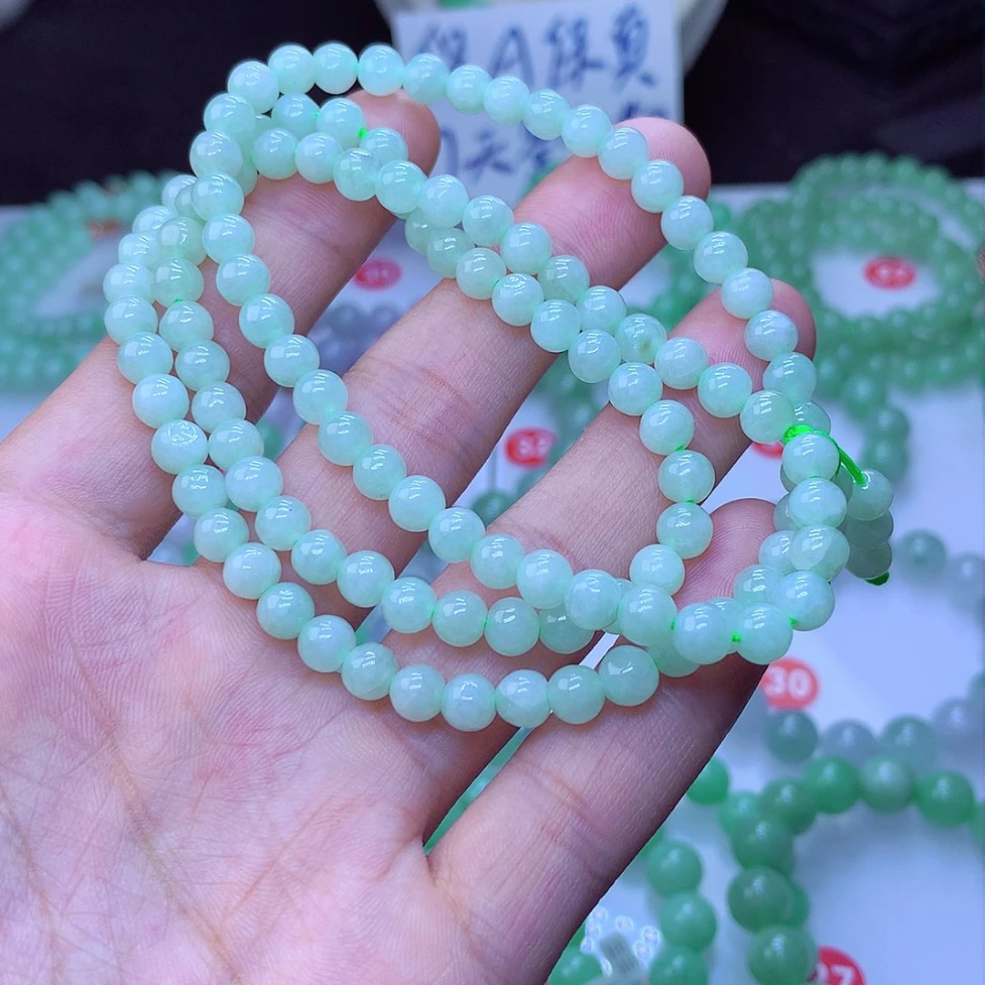 翡翠毛衣链未镶嵌卡5.8