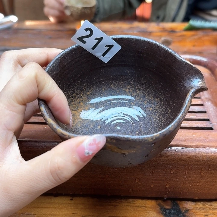 纯手工制作粗陶茶具