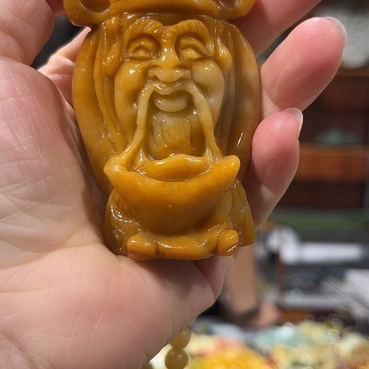 未镶嵌岫玉毛衣链