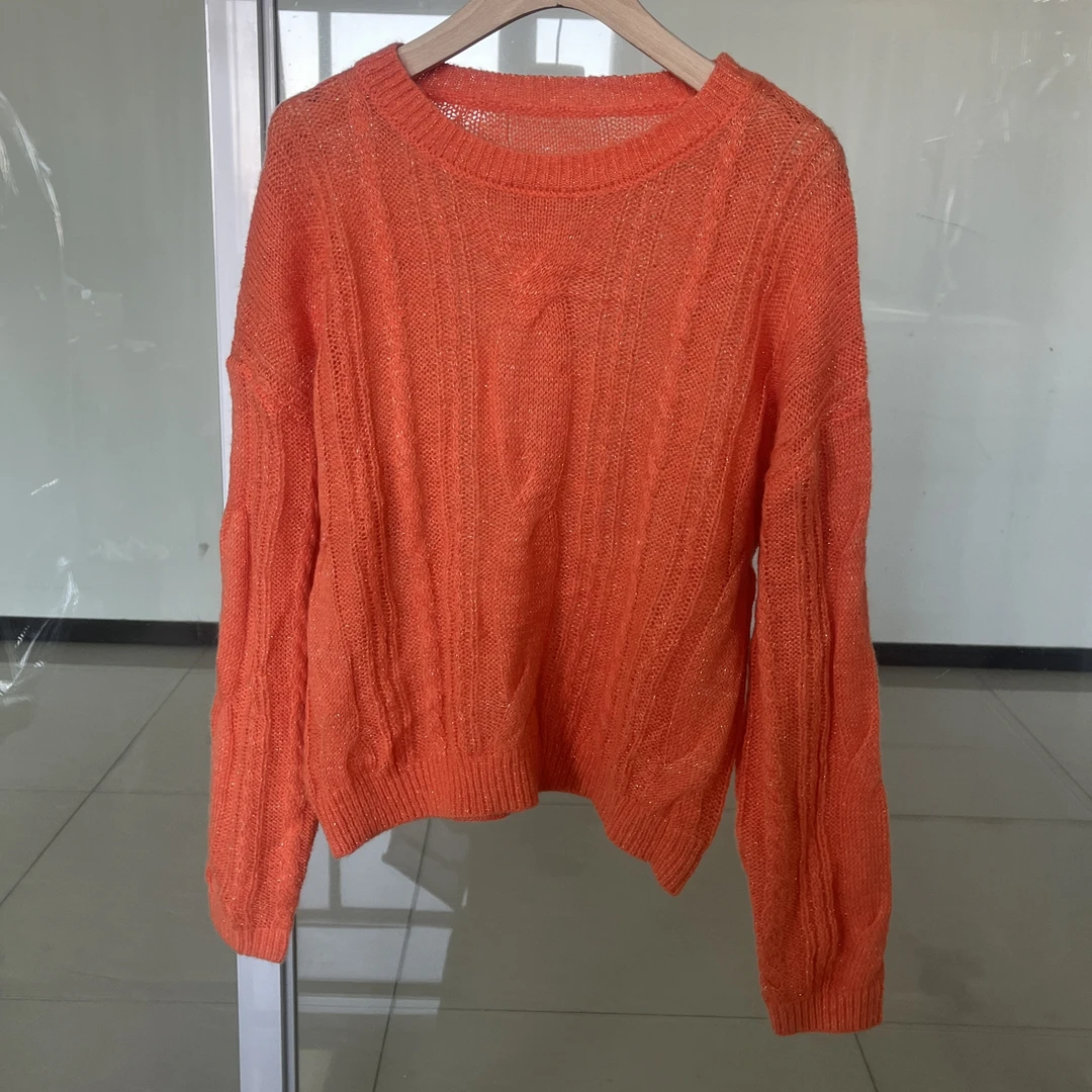 长袖毛衣时尚气减龄温柔风女