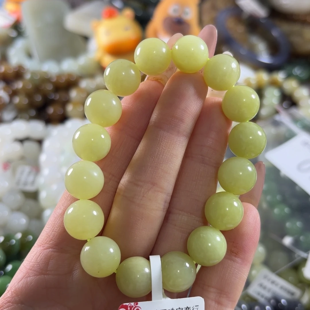 和田玉未镶嵌手链12