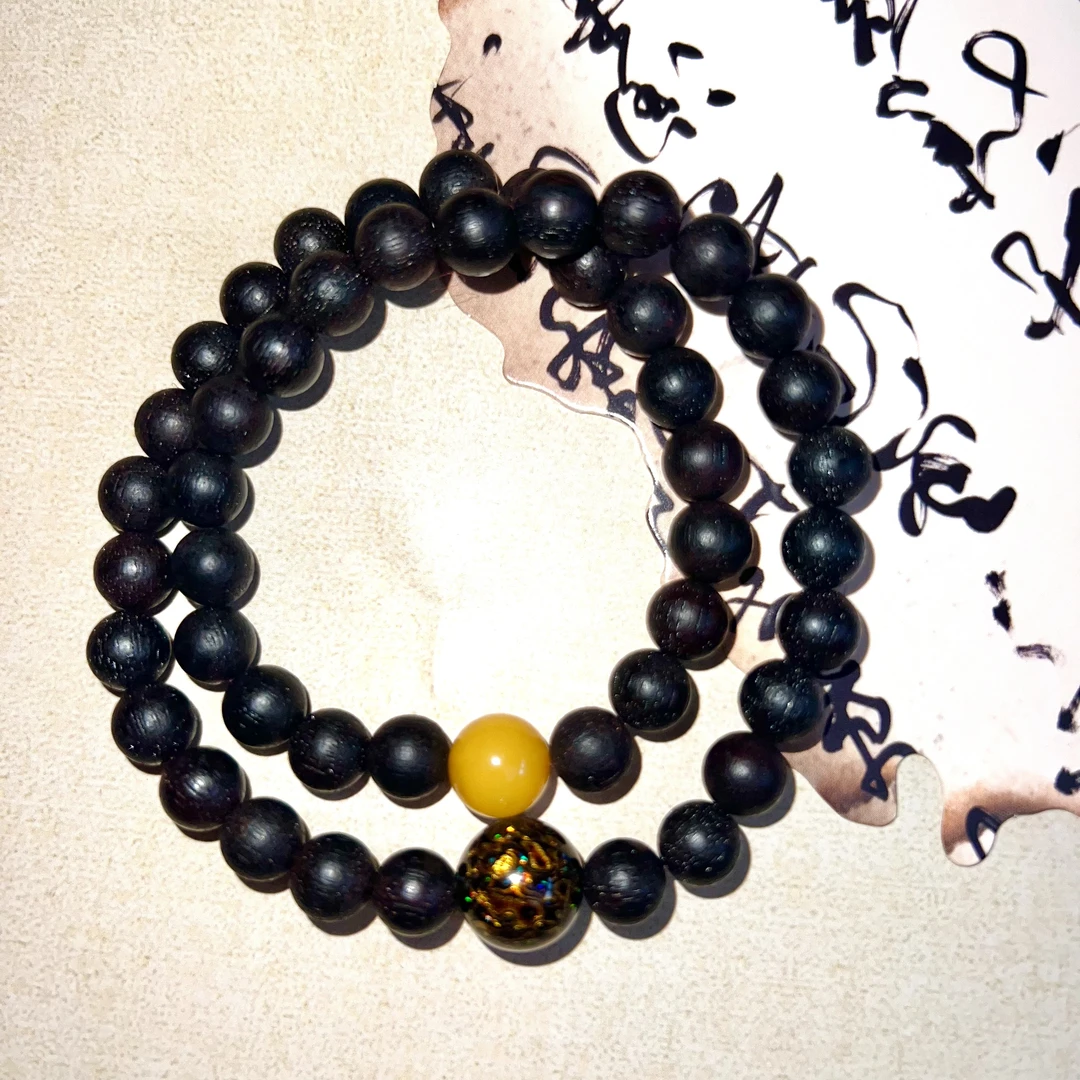 【顺源】降真香软油08圆珠星辰双圈