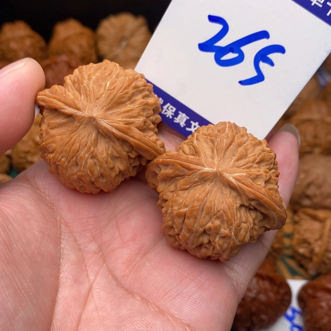 文玩核桃把件磨盘41