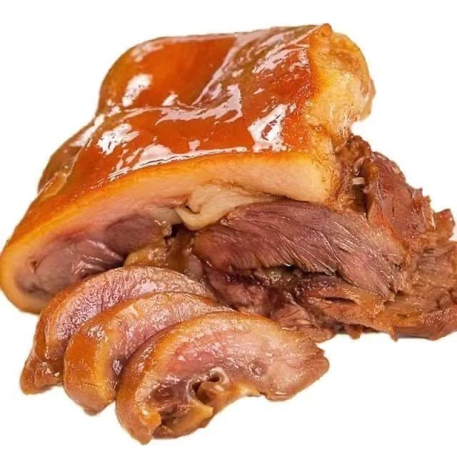 五香猪头肉老汤慢卤熟食少许汤汁真空包装开袋即食卤味下酒菜 a