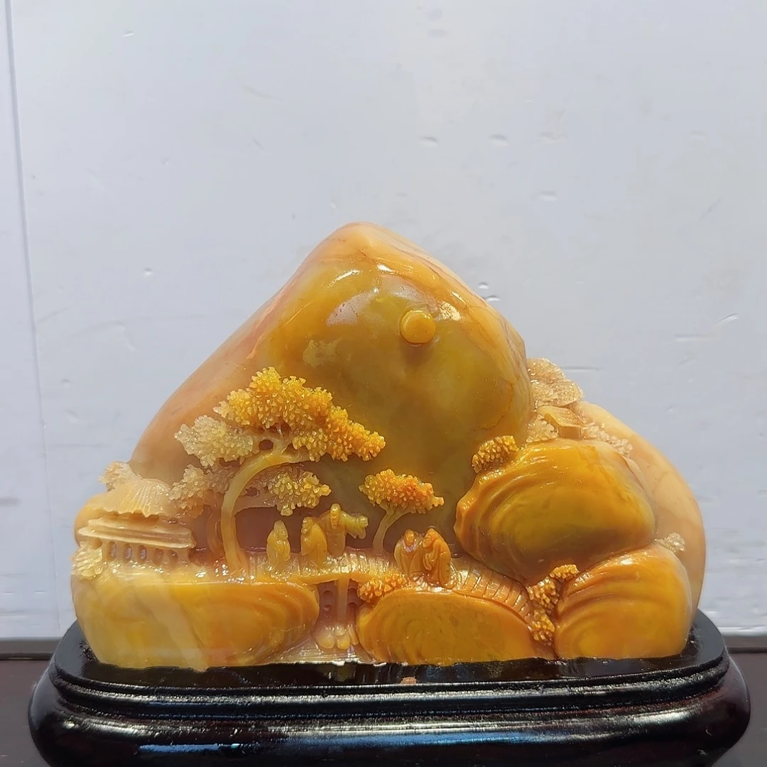 寿山石海****饰寿山石摆件