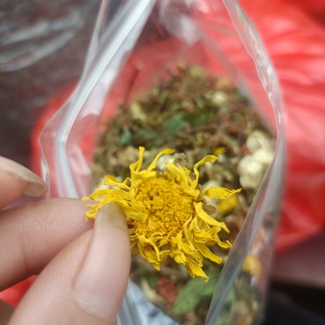 【金秀大瑶山】野生搭配好甘茶~晒干组合搭配口感甘甜~袋装半斤起拍