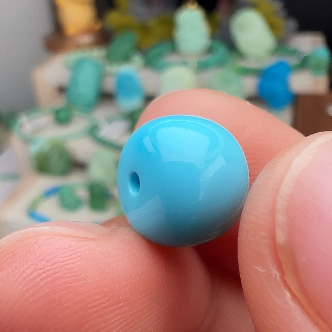 绿松石未镶嵌主播万珍