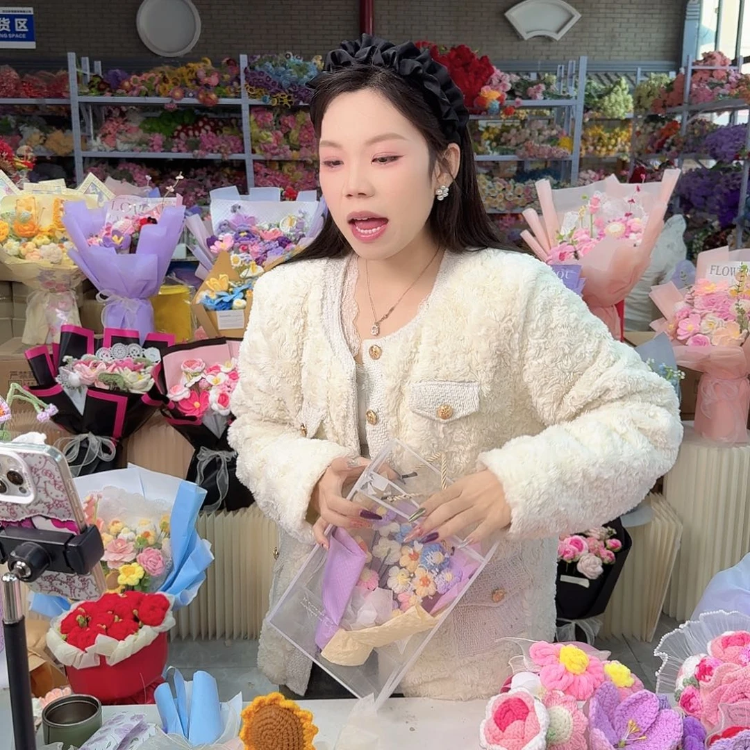 非遗手工花束，孤品清仓