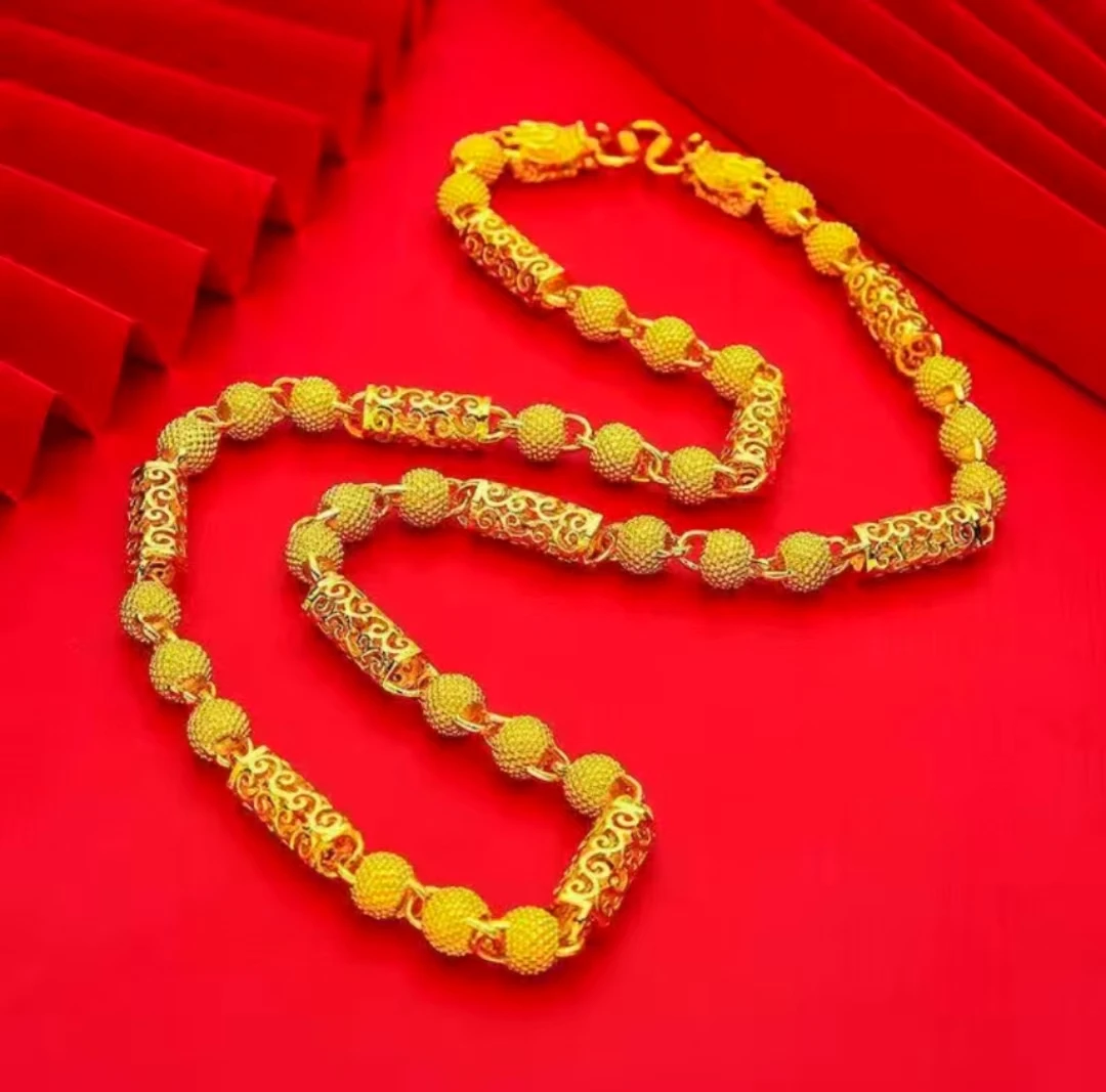 合金项链 帝王祥云项链 合金材质 时尚百搭  潮流 经典