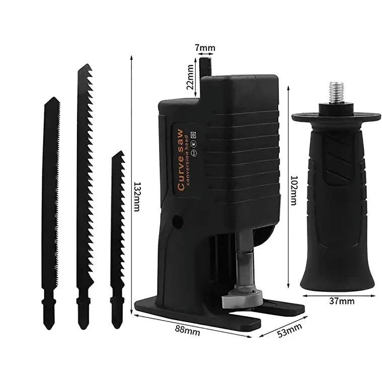 【惊爆价】电钻改装电动锯便携式往复锯转换器多功能手持电锯H
