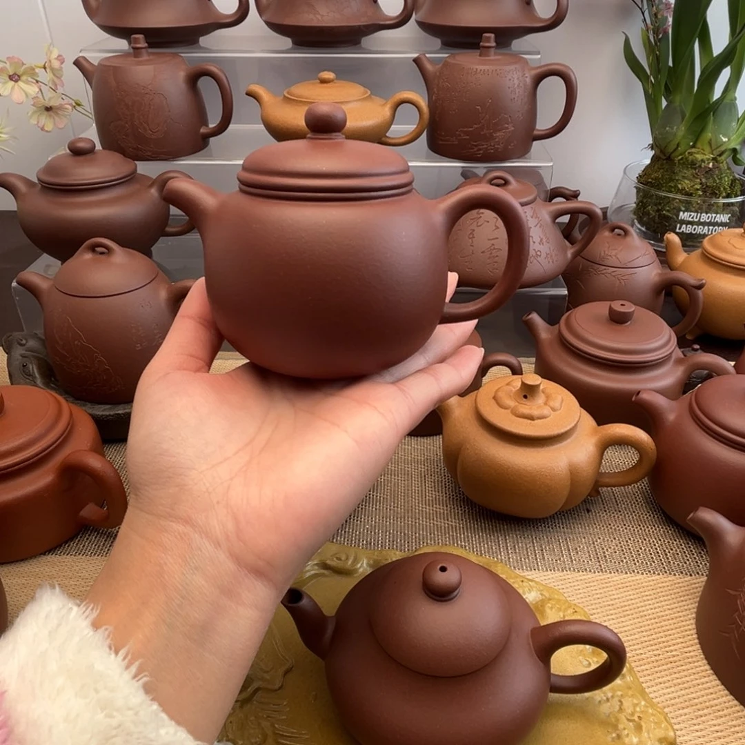 茶壶紫砂紫泥匏尊260cc