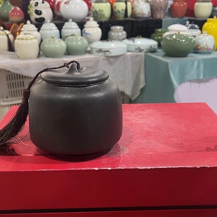 罐陶瓷茶叶罐密封罐防潮罐