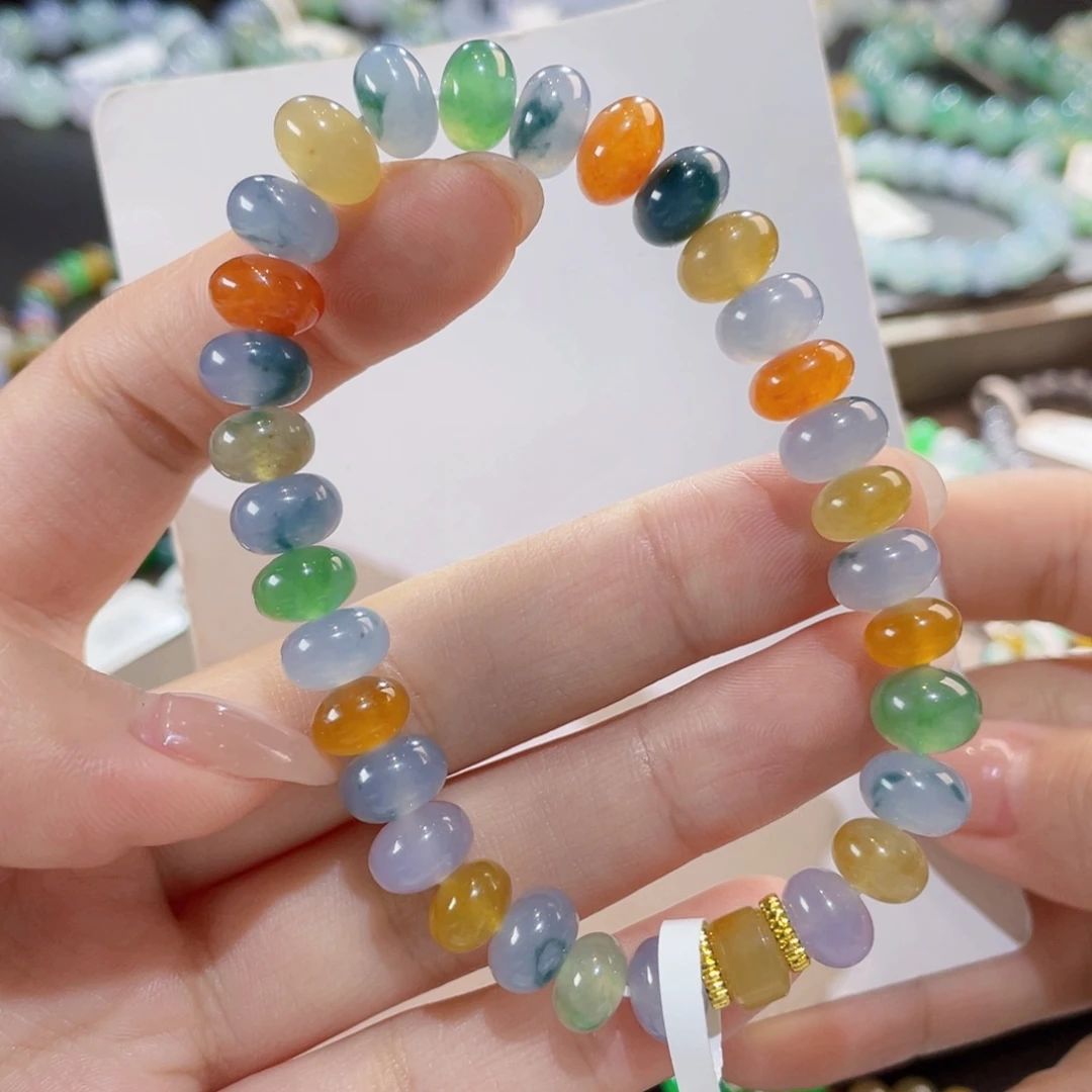 未镶嵌手链翡翠超美紫多宝