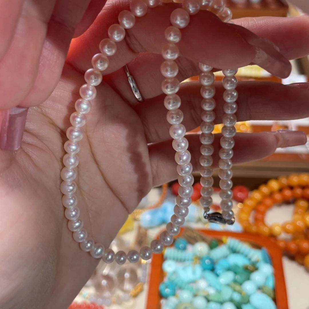 淡水珍珠项链未镶嵌