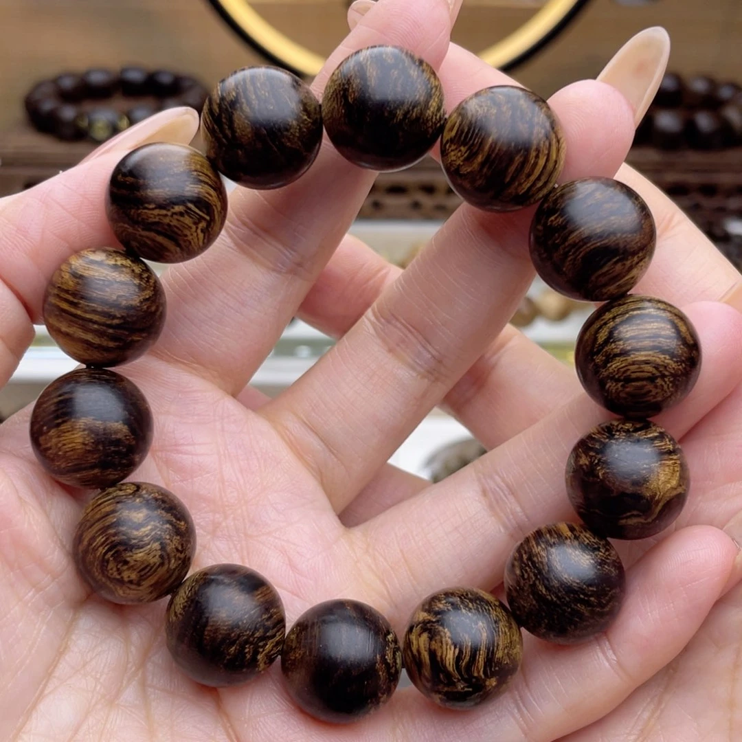 手串沉香大*芽庄白奇楠留疤