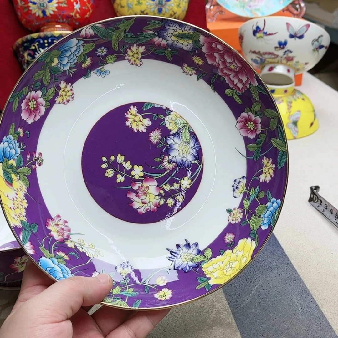 【闪购商品】珐琅8英寸2深紫。。。。