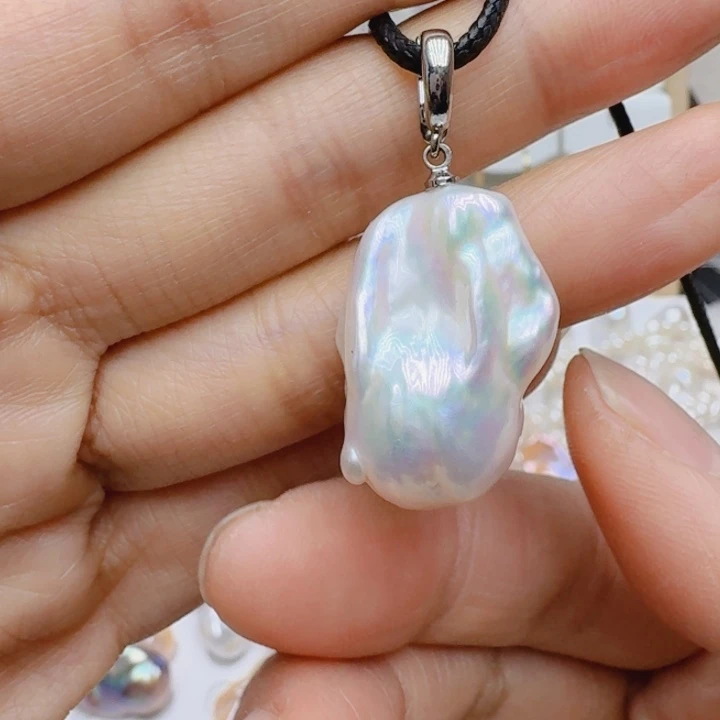 未镶嵌颈饰淡水珍珠