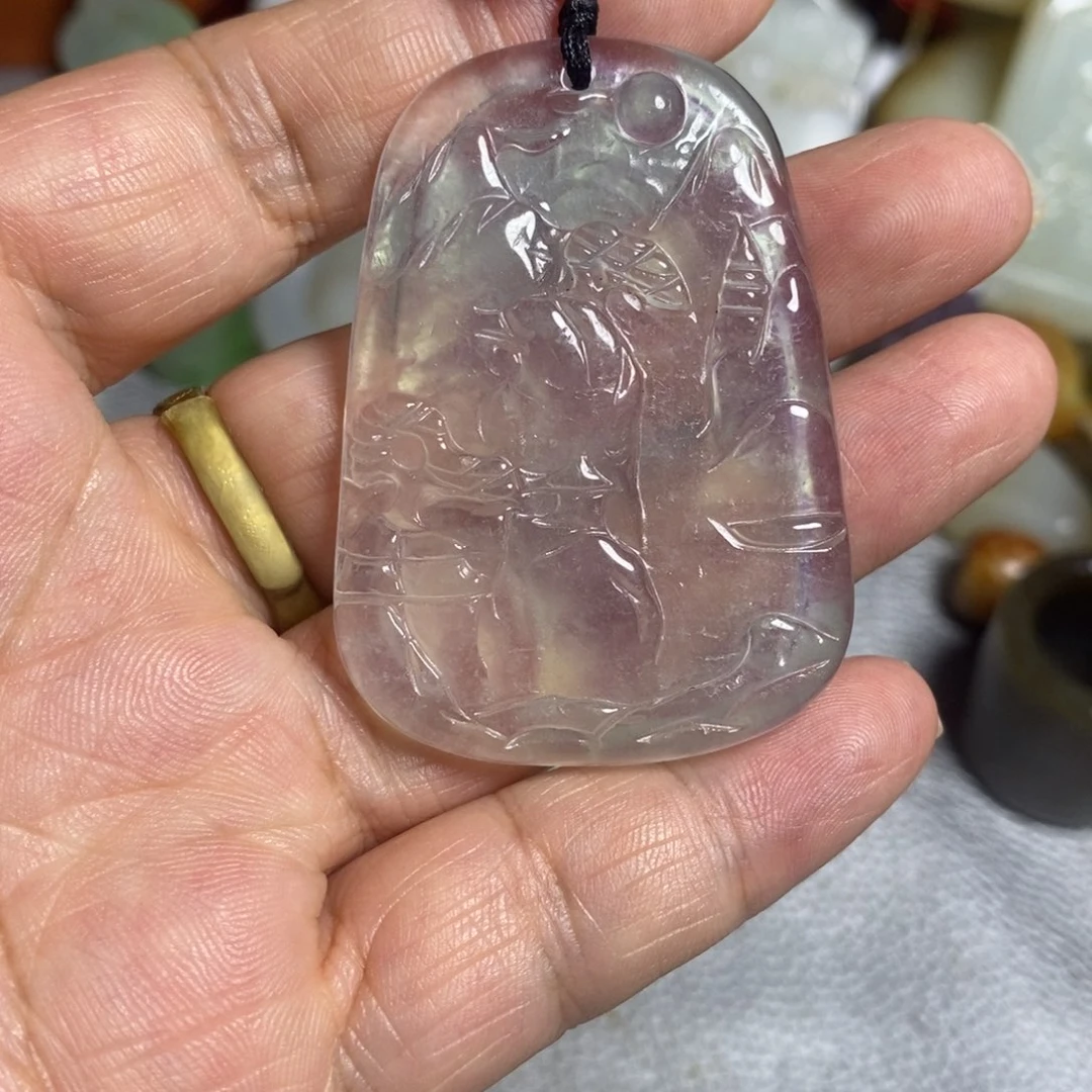 鹏***哥滴血莲花菩提吊坠