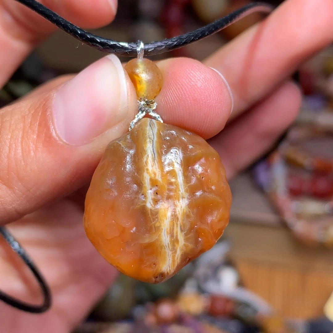 未镶嵌玛瑙/玉髓珠宝半成品