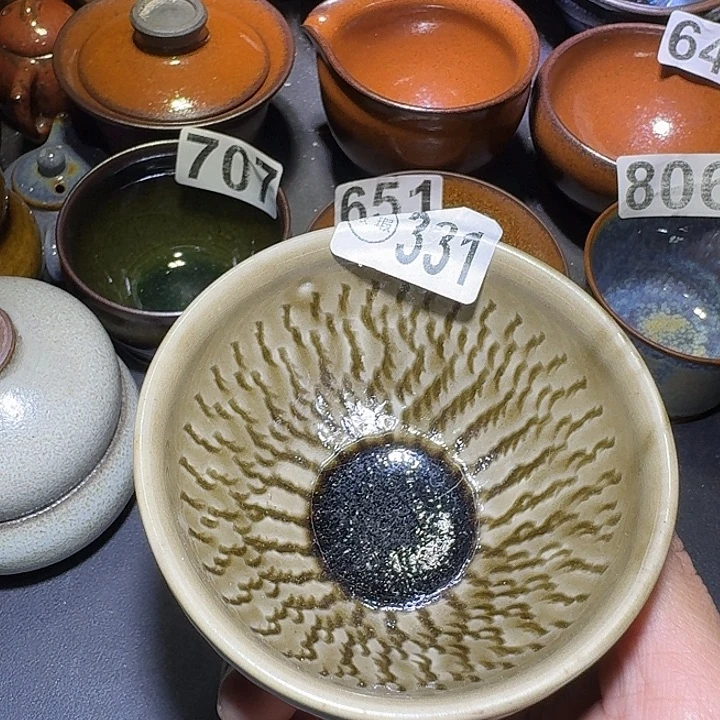 茶盏建盏建盏瑕疵