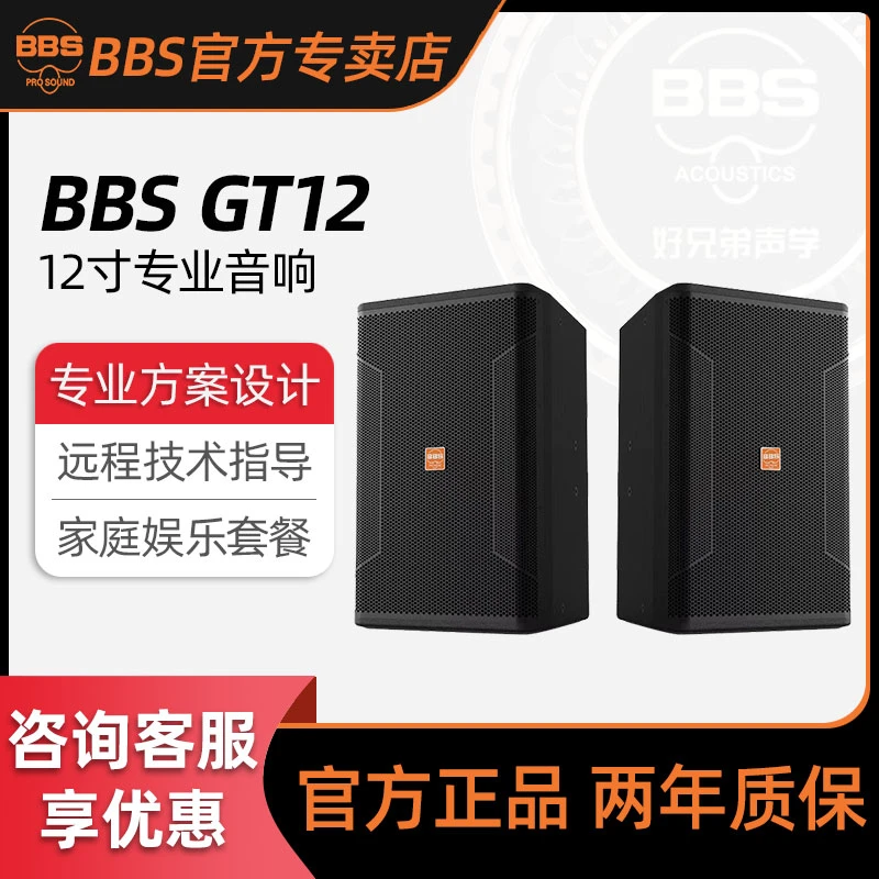 BBS GT12家庭ktv音响套装全套专业家庭影院音箱卡拉ok点唱歌机