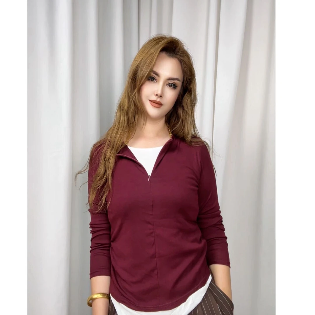 新疆包邮假两件拉链上衣