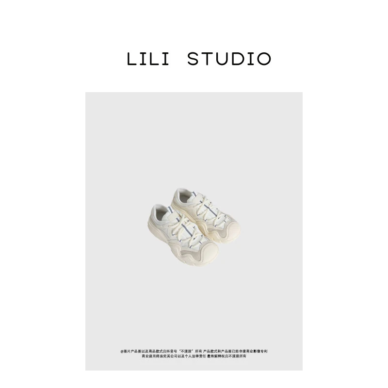 PCNY「复杂绑带」不理理冬季新款休闲百搭时尚软底防滑运动休闲鞋女