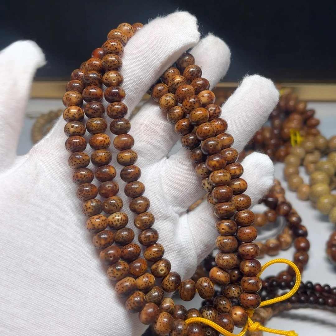 星月菩提吊坠86深虎皮小苹果