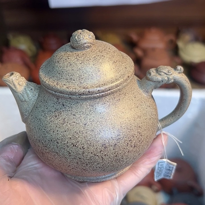 紫砂茶壶宜兴紫砂壶段泥