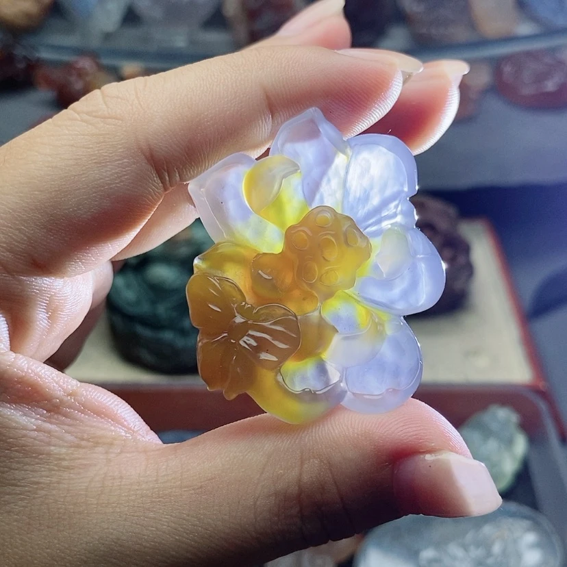 【闪购商品】未镶嵌吊坠定制玛瑙