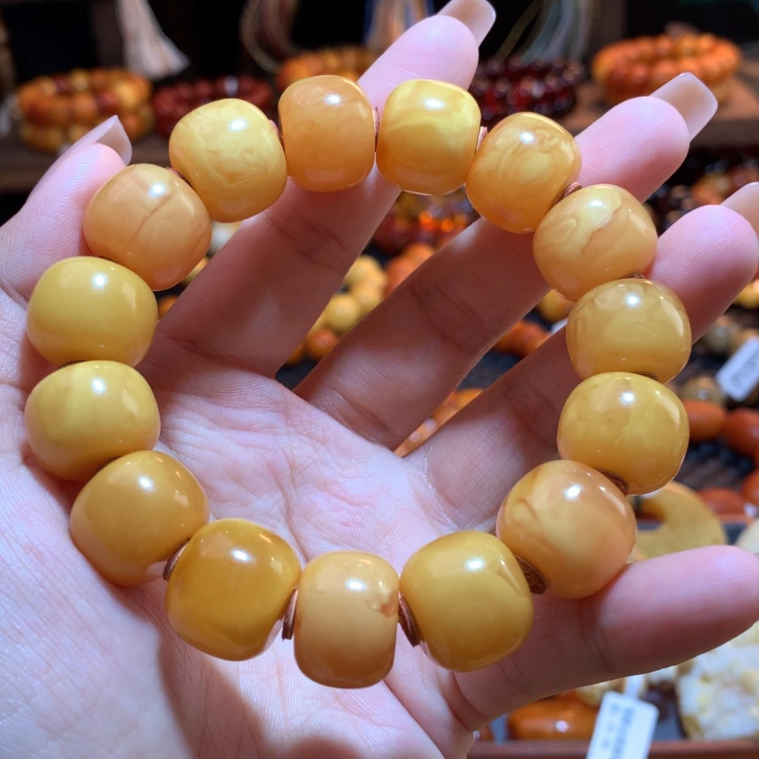 【闪购商品】手串蜜蜡未镶嵌蜜蜡手串