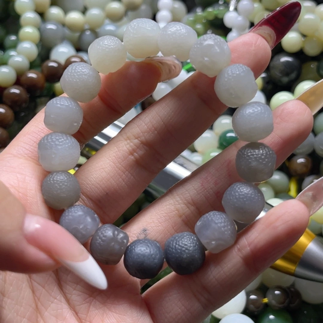 和田玉手链未镶嵌