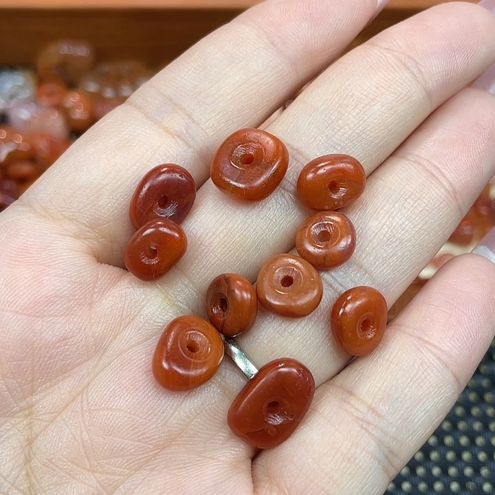 南红玛瑙未镶嵌颈饰战扣