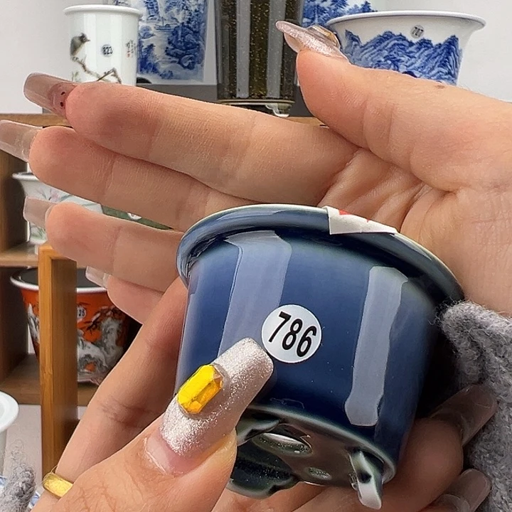 红陶张*满手工制作盆