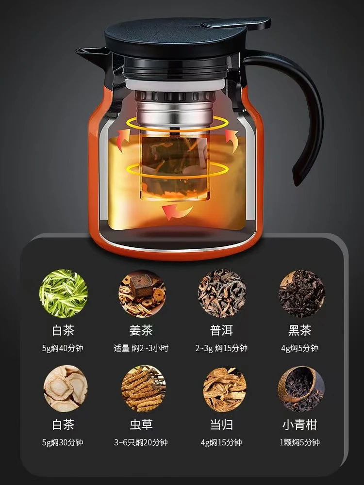 【宠粉福利】316不锈钢焖茶壶 独立茶仓 泡茶壶大容量保温水壶