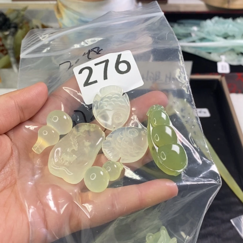 【闪购商品】岫玉颈饰未镶嵌用****8