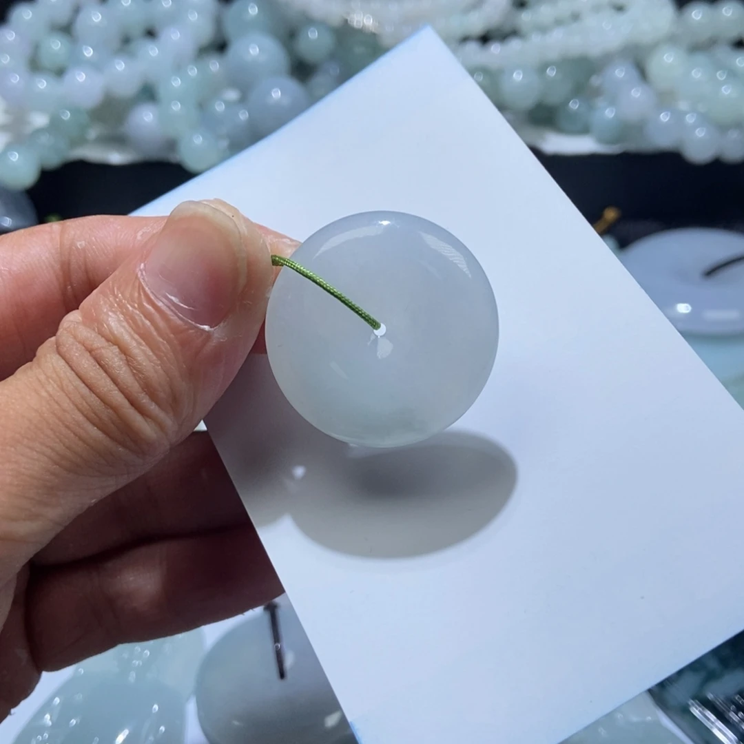 定制翡翠未镶嵌平安扣