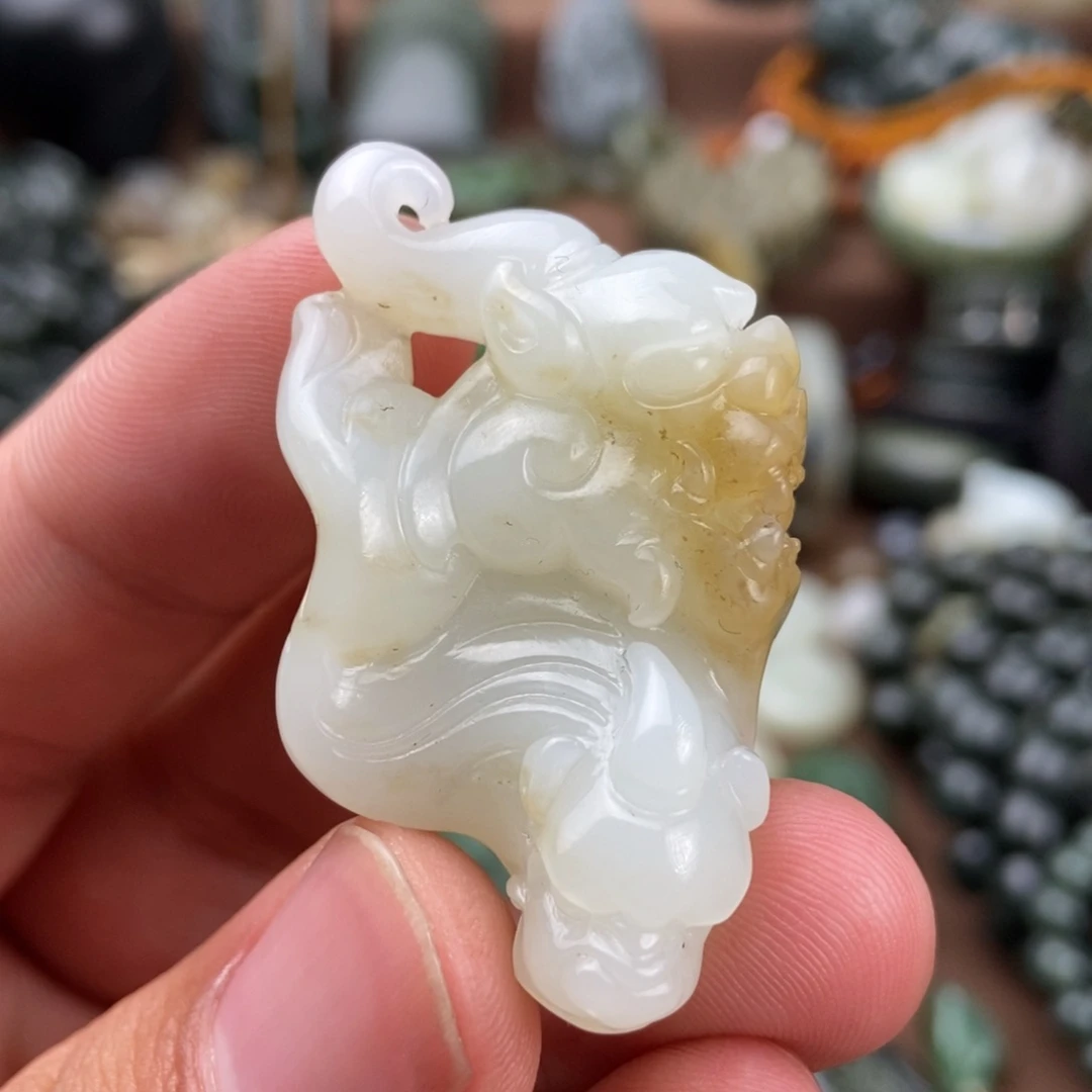 和田玉挂件未镶嵌